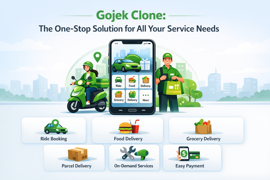 Gojek Clone: The One-Stop Solution for All Your Service Needs