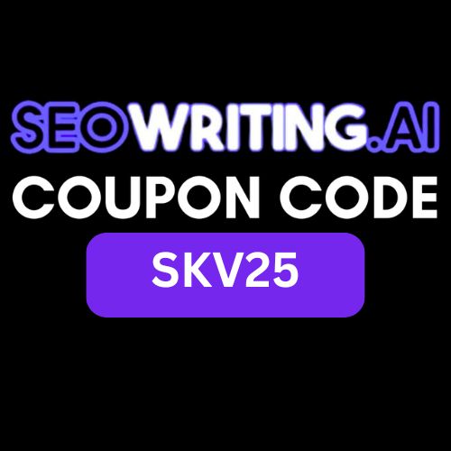 Seowriting AI Coupon Code  SKV25 Get 25% Off on All Plans