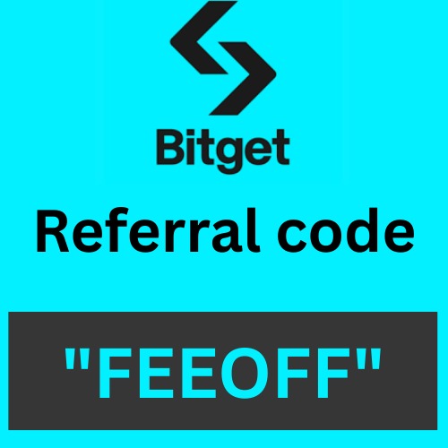 Bitget Referral code "FEEOFF" Get Upto 50% On Trading Fees