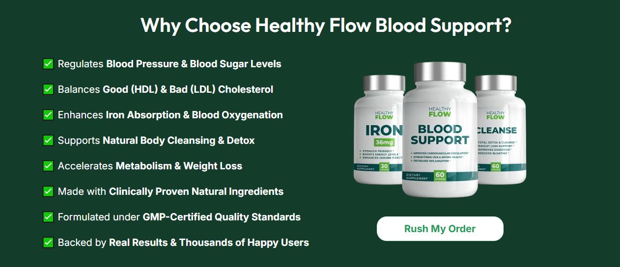 Healthy Flow Blood Support: Check The Benefits And Side-Effects!