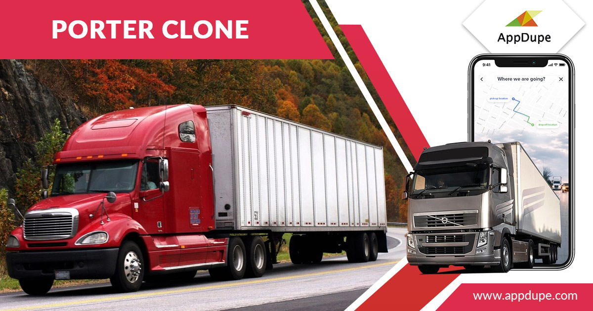 What are the features of the on-demand logistics app?