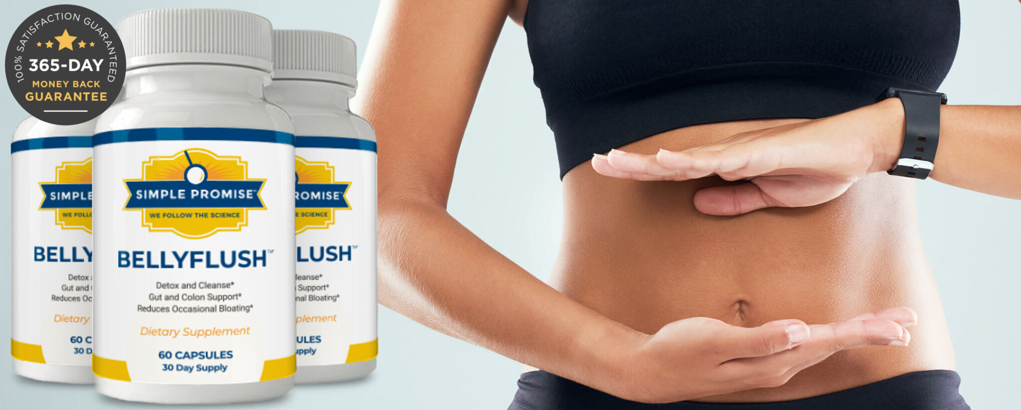 BellyFlush (Thanksgiving Offers) #1 Digestive Cleanse for Bloating, Gas & Gut Relief