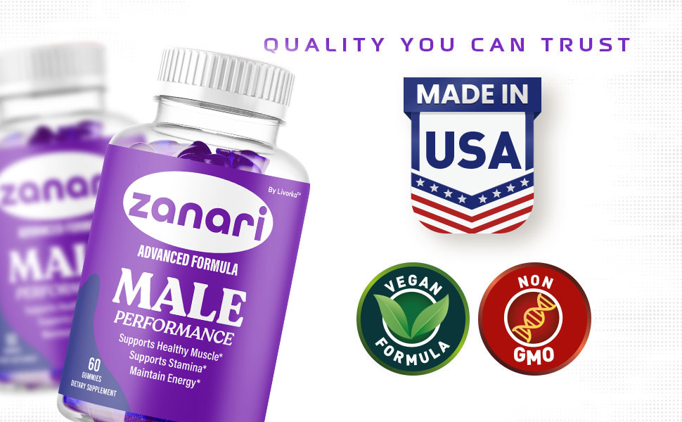 Zanari Male Enhancement Gummies : Partner Always Happy