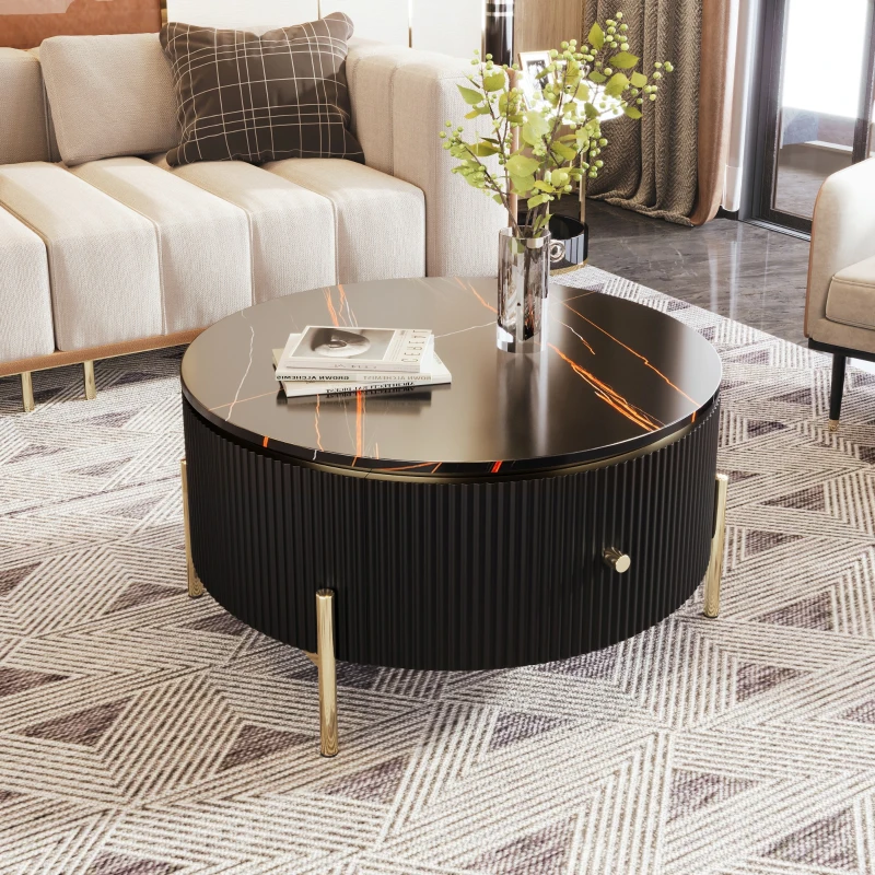 How to Choose the Right Round Coffee Table With Storage for Your Living Room