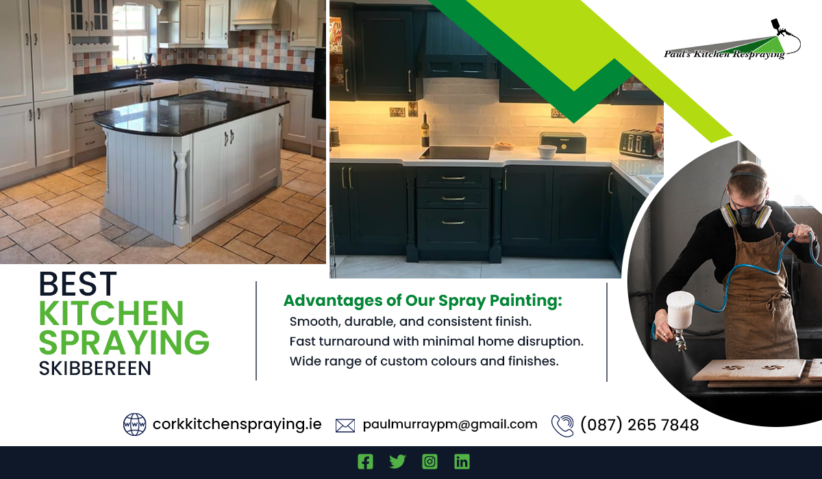 How a Smooth Spray Finish Can Transform Your Kitchen with Lasting Beauty
