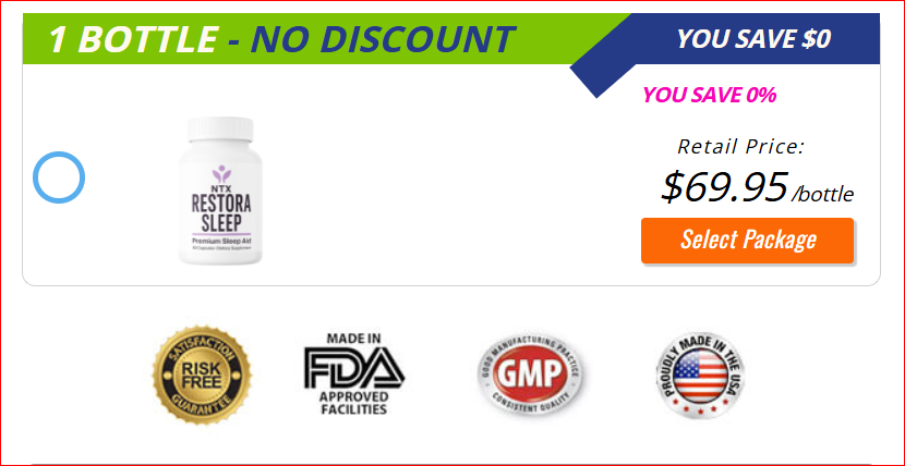 NTX Restora Sleep: How This Breakthrough Helps You Fall Asleep Faster