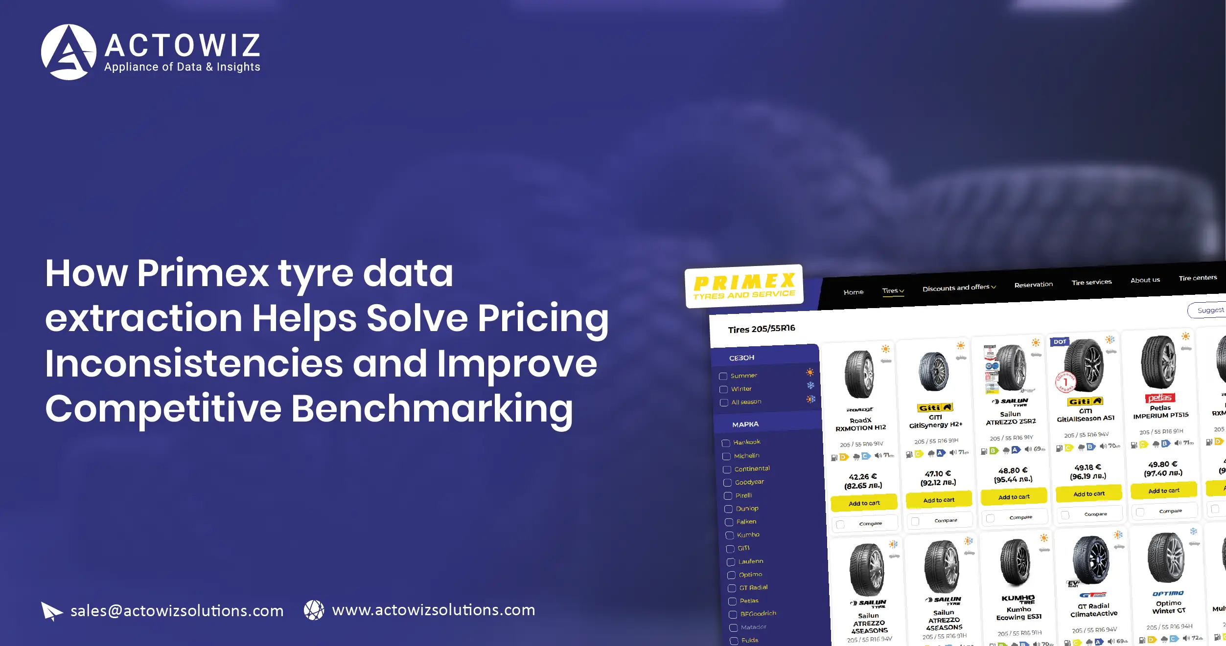 Primex tyre data extraction - Solve Pricing Inconsistencies