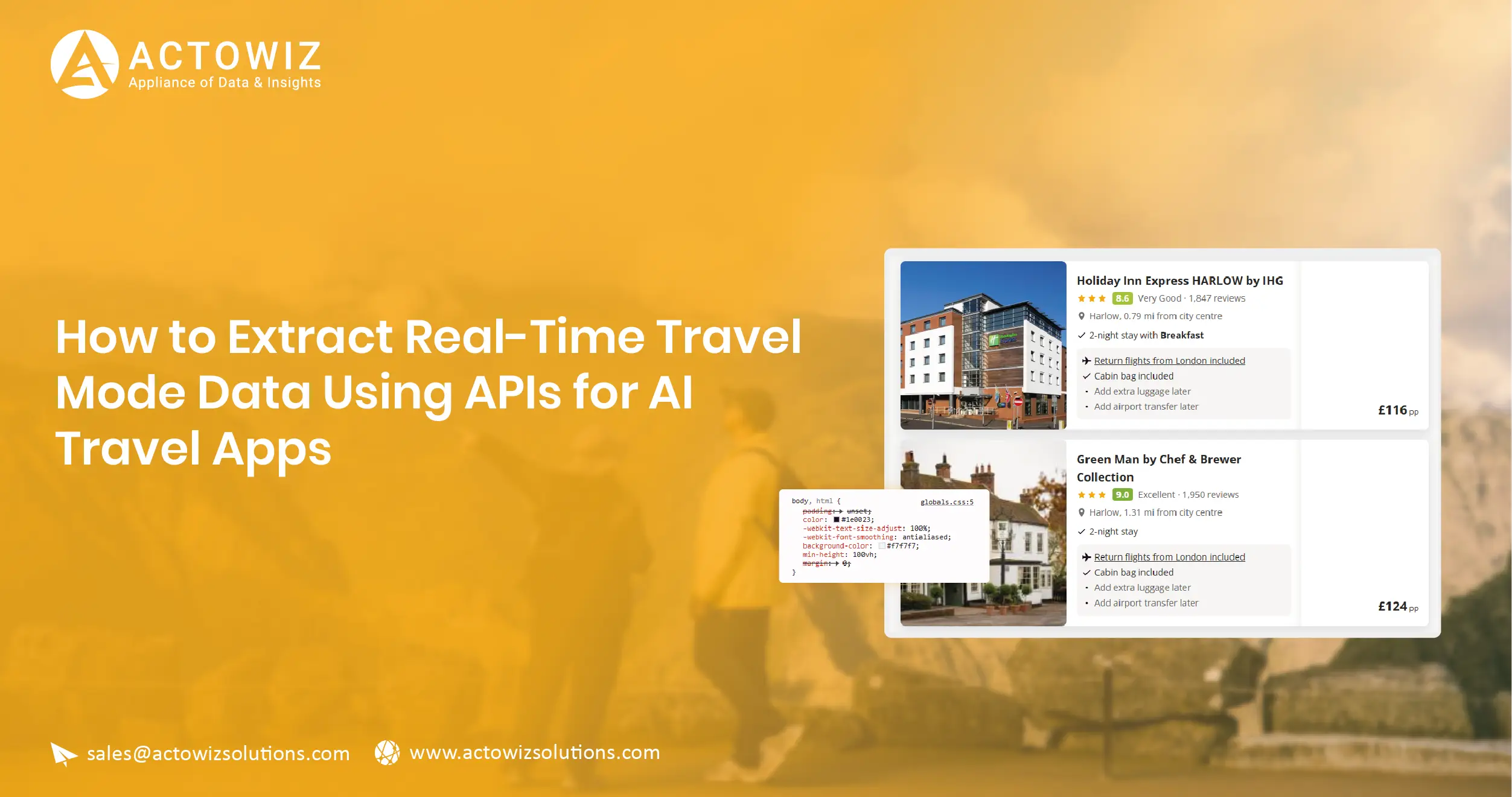 Extract Real-Time Travel Mode Data Using APIs for AI Travel Apps