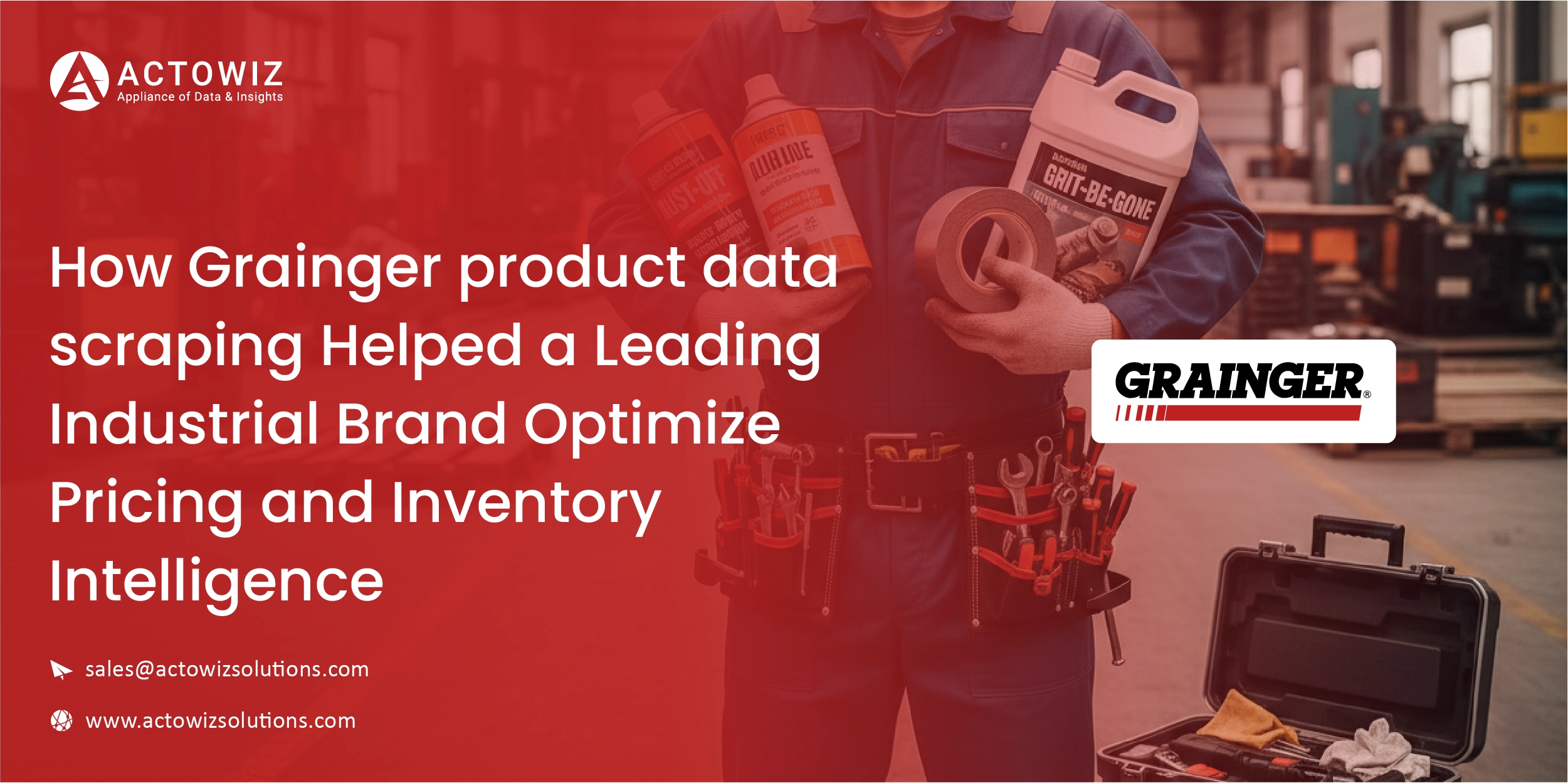 Grainger Product Data Scraping API for Pricing & Inventory Insights