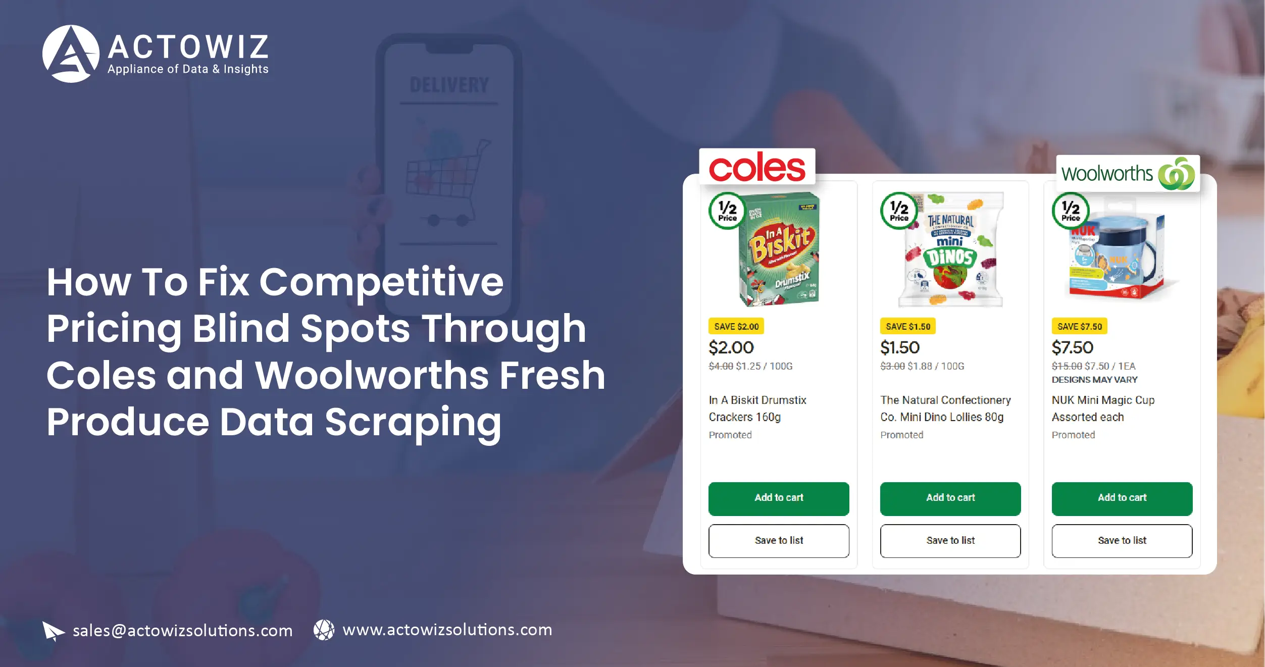 Coles and Woolworths Fresh Produce Data Scraping Made Easy