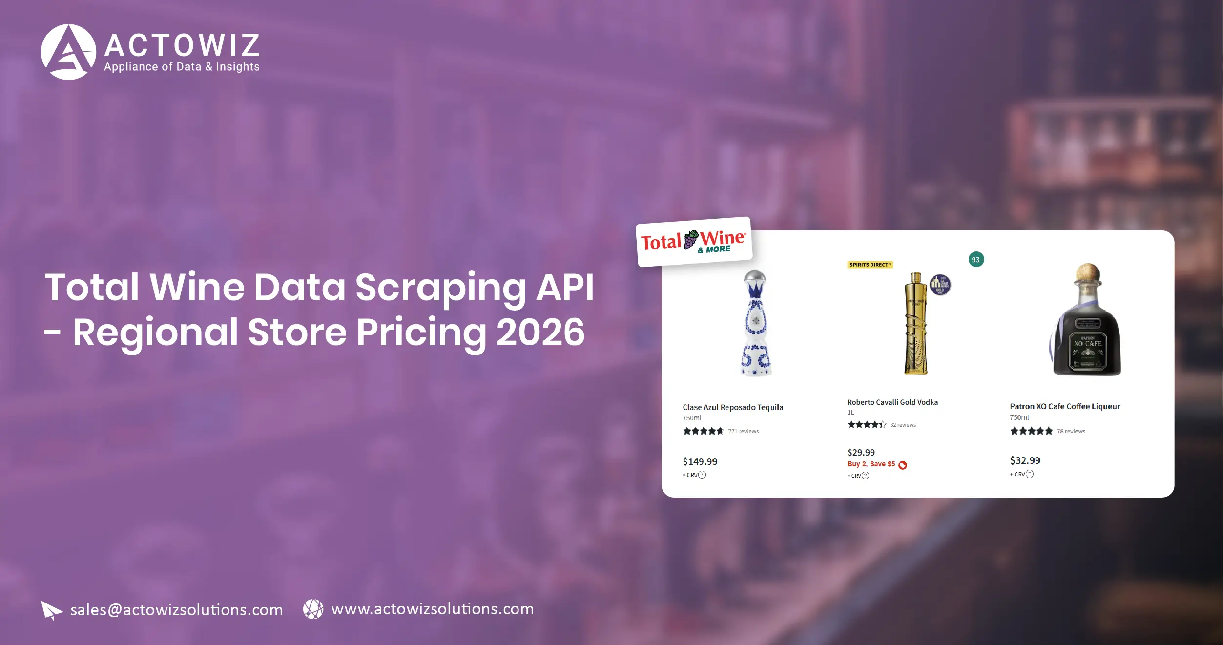  Total Wine Data Scraping API for Store-Level Price Intelligence