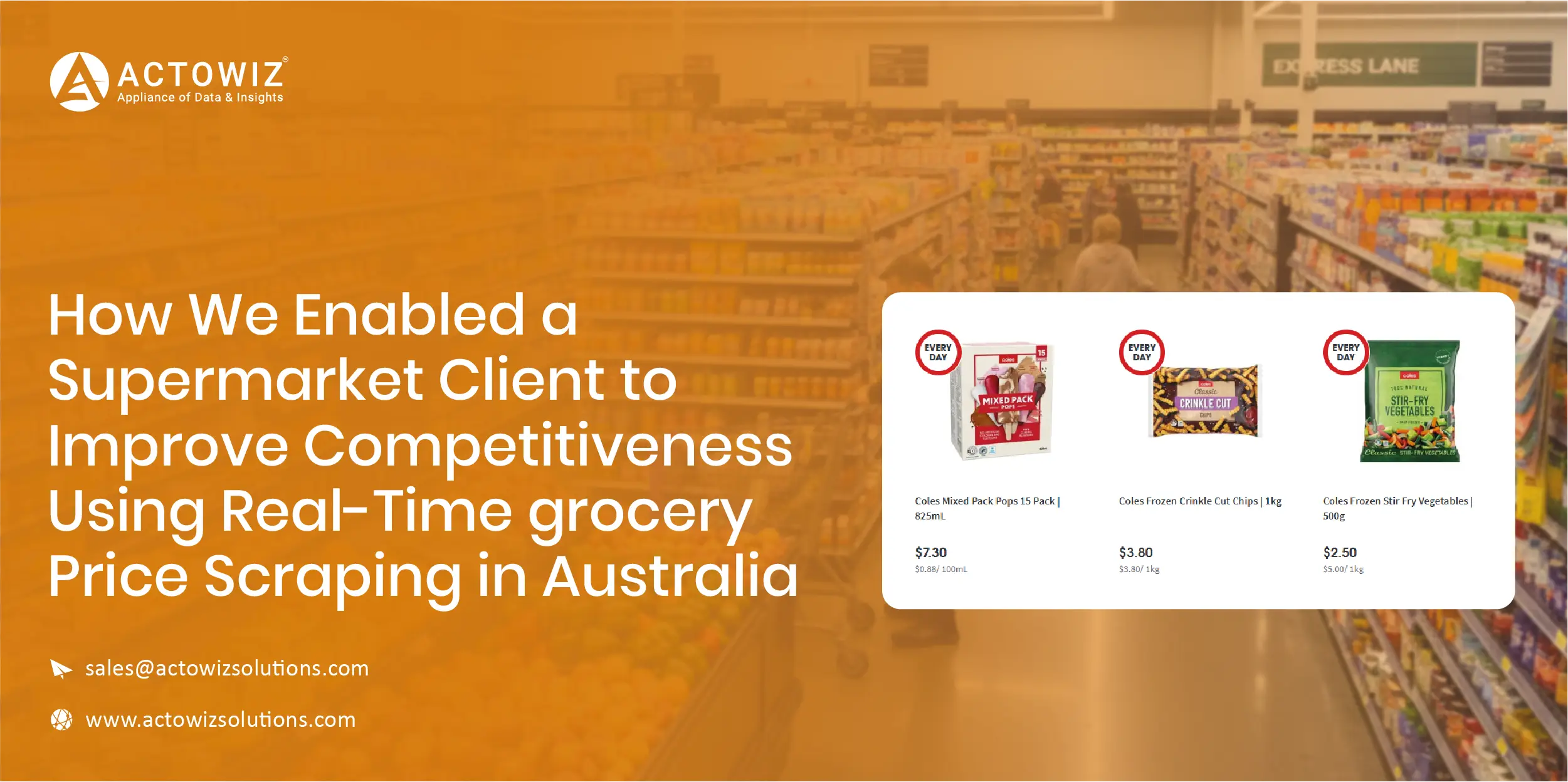 Real-Time Grocery Price Scraping in Australia