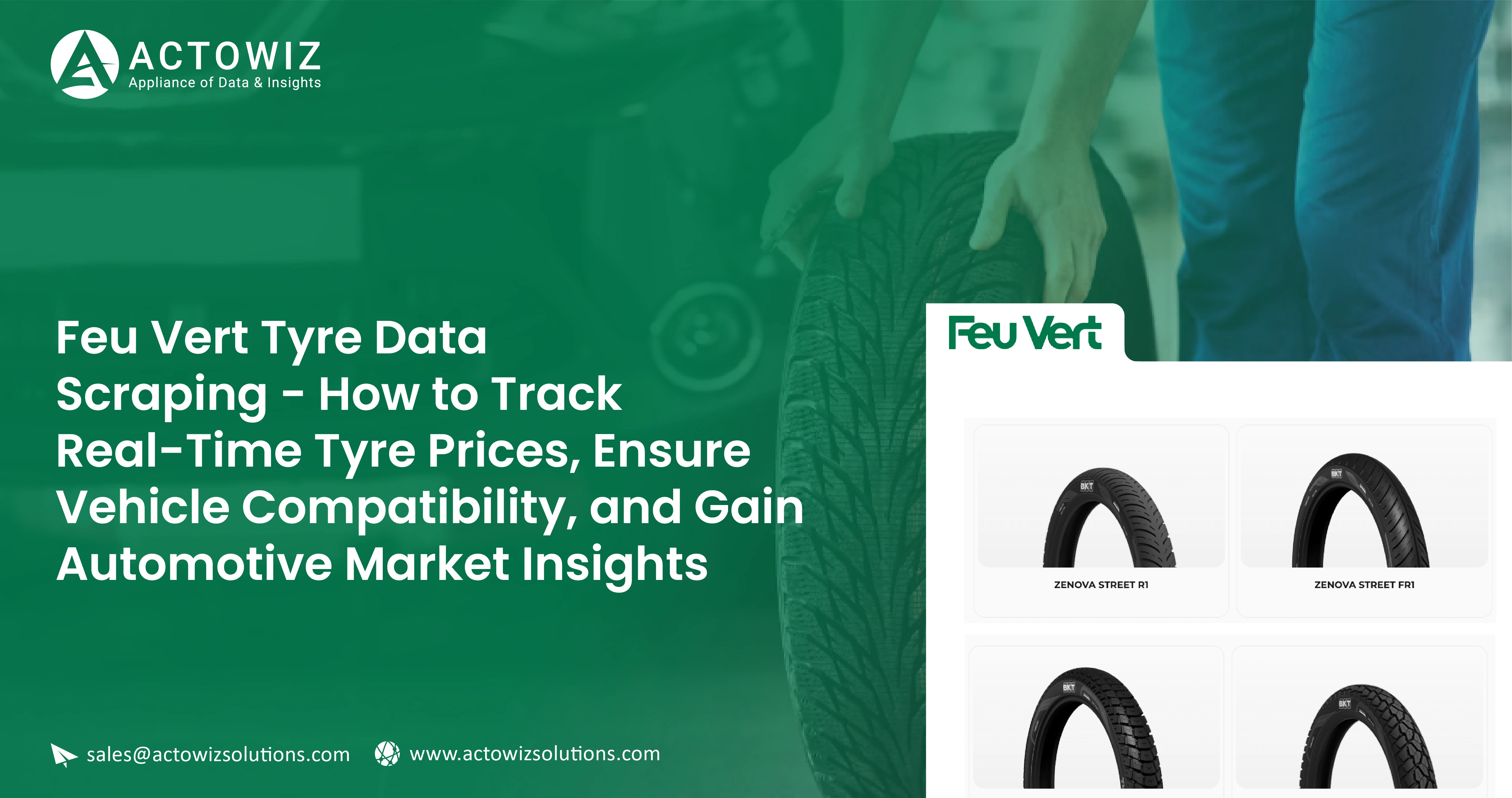 Feu Vert Tyre Data Scraping - Real-Time Tyre Prices, Vehicle Compatibility