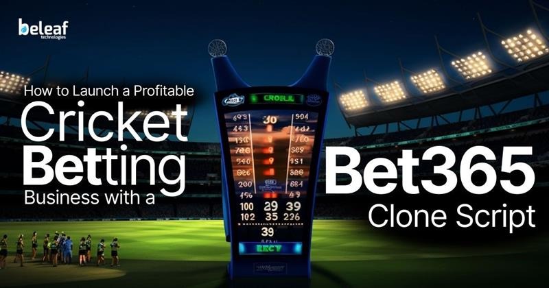 How to Launch a Profitable Cricket Betting Business with a Bet365 Clone Script