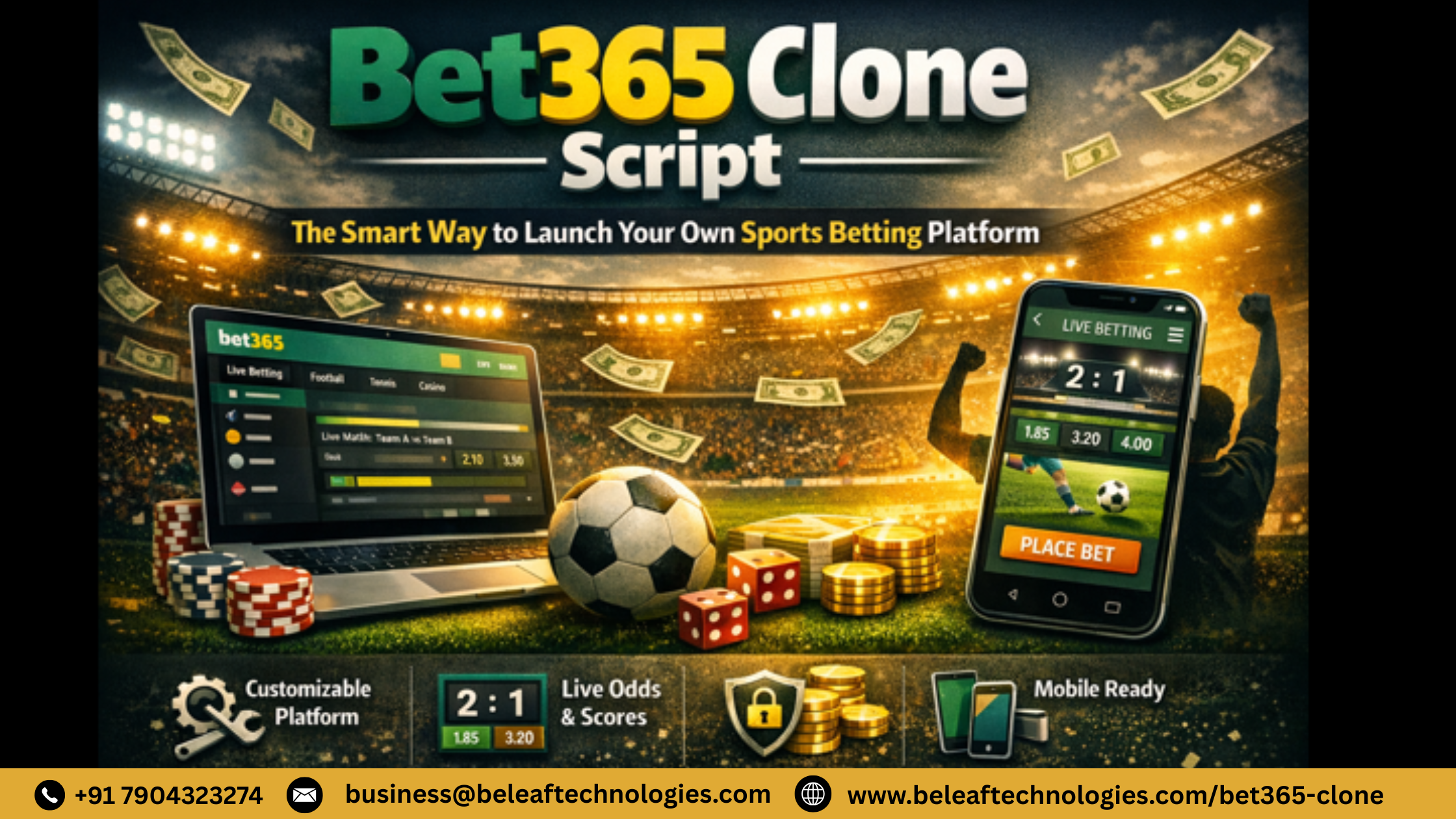 Bet365 Clone Script: The Smart Way to Launch Your Own Sports Betting Platform