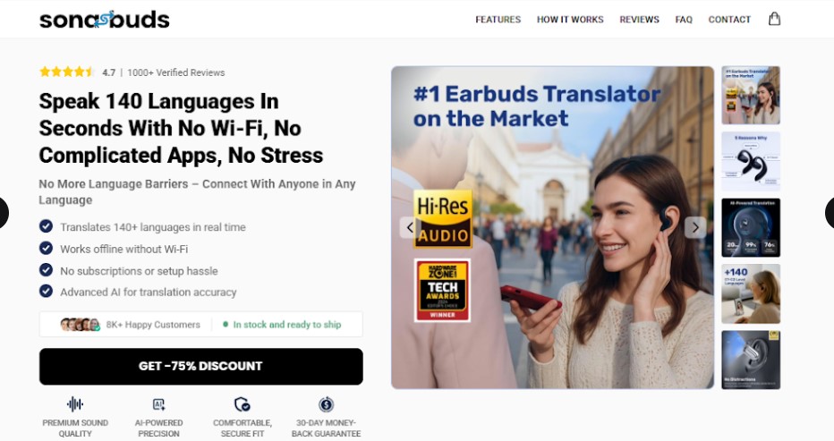 SonaBuds Translating Earbuds – (Tested) Best Earbuds for Translation & Calls?