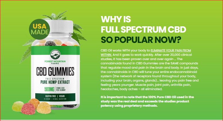 Forest Mountain Farms CBD Gummies: Complete Review for 2025
