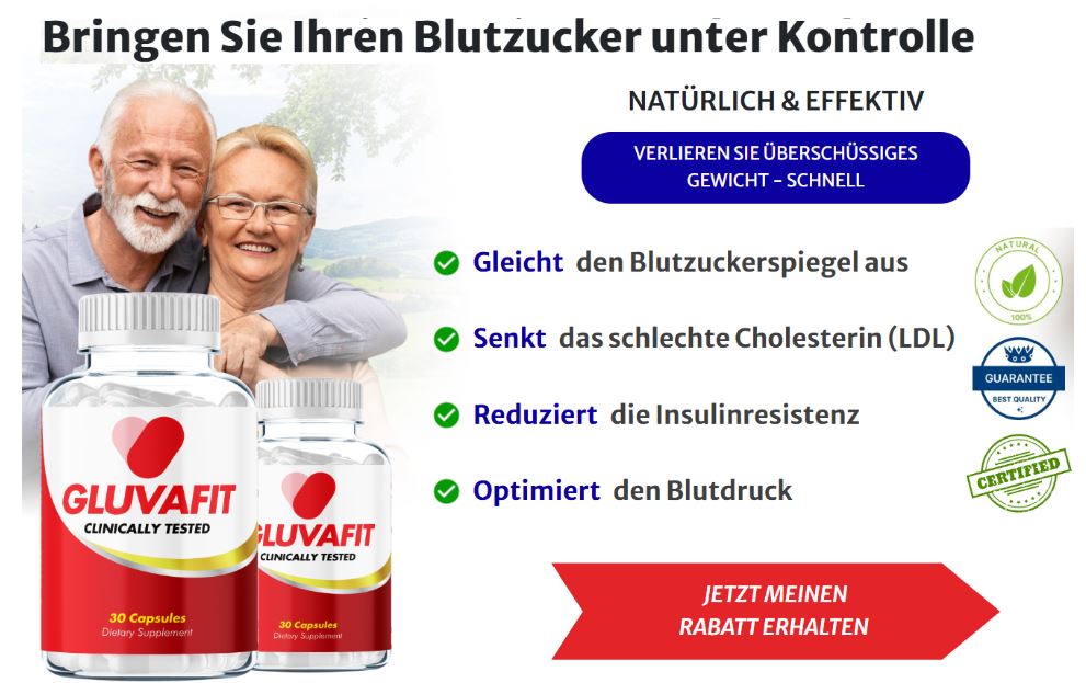 Gluvafit Deutschland, Österreich, Schweiz: Heute zum Sonderpreis!