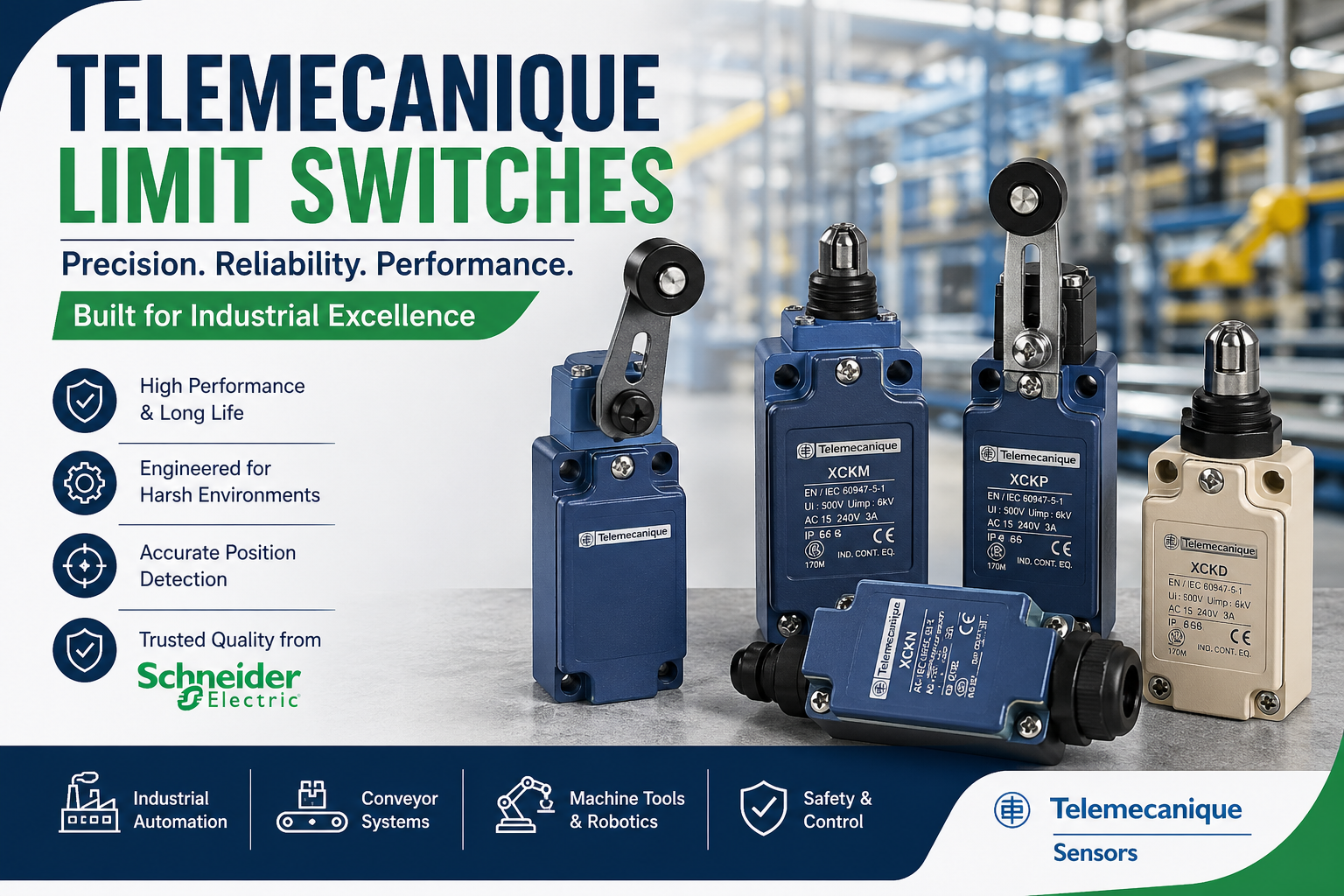 Industrial Reliability Starts Here: Telemecanique Limit Switch Solutions