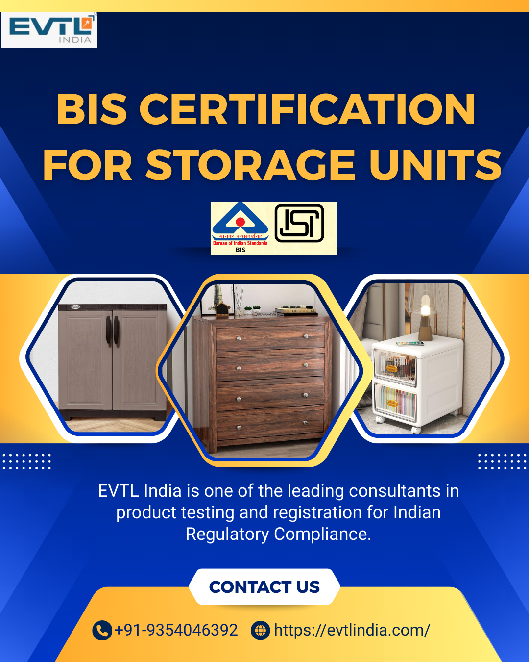 BIS Certification for Storage Units as per IS 17634: 2022