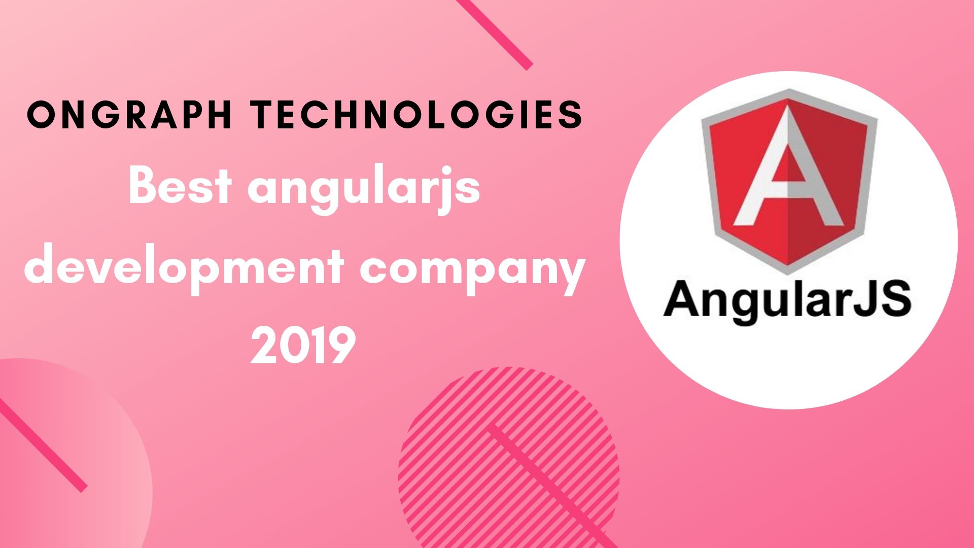 Best angularjs development company 2019