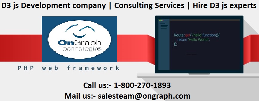 D3 js Development company | Consulting Services | Hire D3 js experts | Ongraph