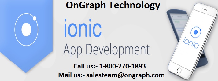 Ionic Framework Application Development services | OnGraph