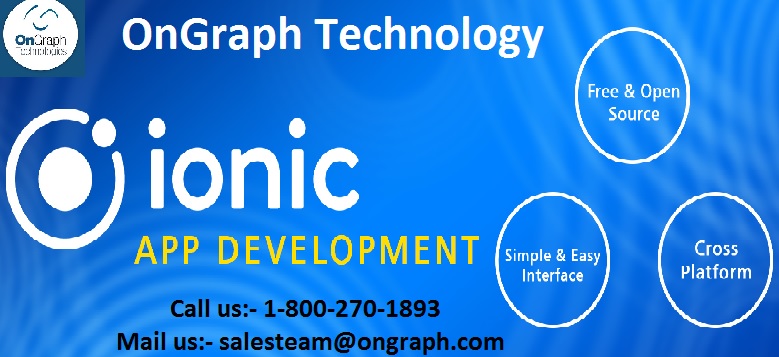 Ionic Design Development Outsourcing India - Ongraph