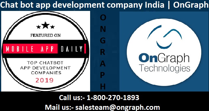 Chat bot app development company India | OnGraph