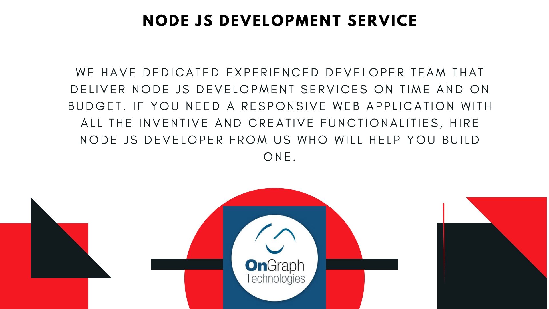 Hire nodejs developers | Node js development Service