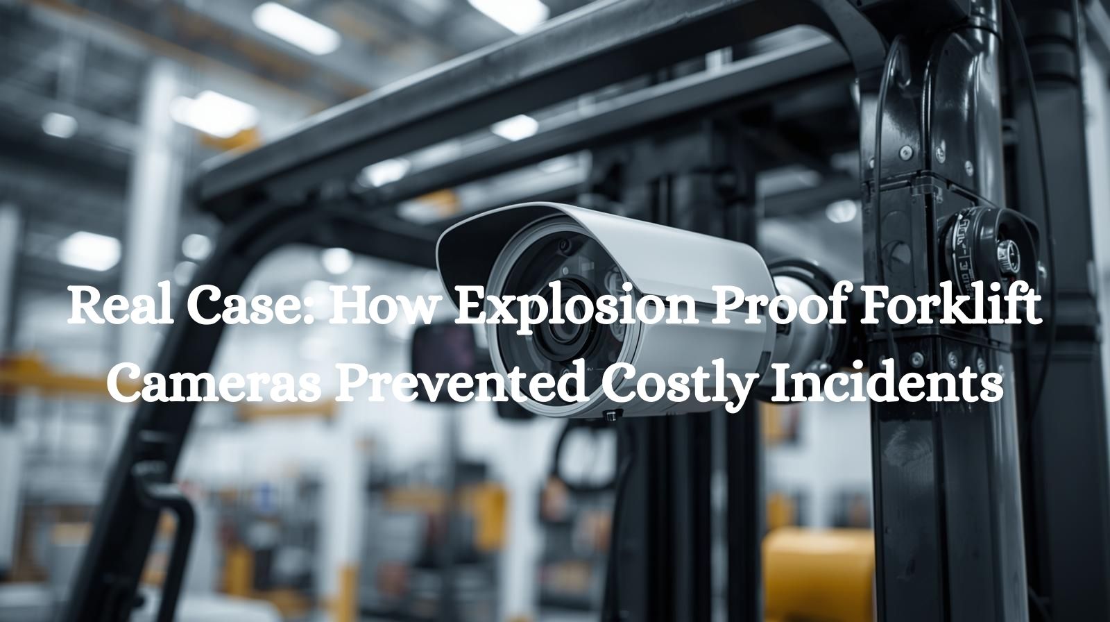 Real Case: How Explosion Proof Forklift Cameras Prevented Costly Incidents