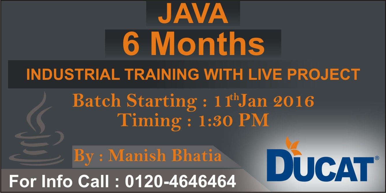 Best Java Training Course In Noida