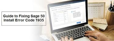 Sage 50 Installation Error code 1935