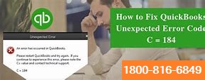 QuickBooks Error C 184