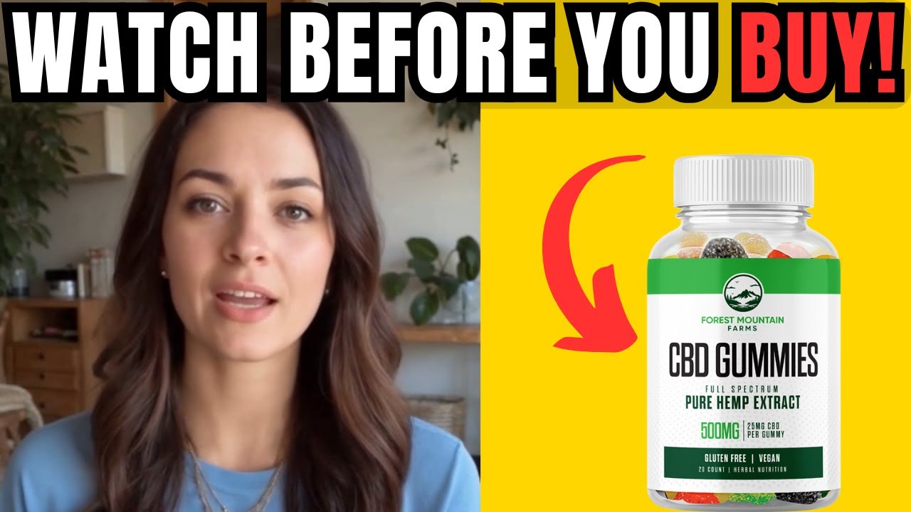 Mountain Farms CBD Gummies: Pain, Stress & Sleep Support