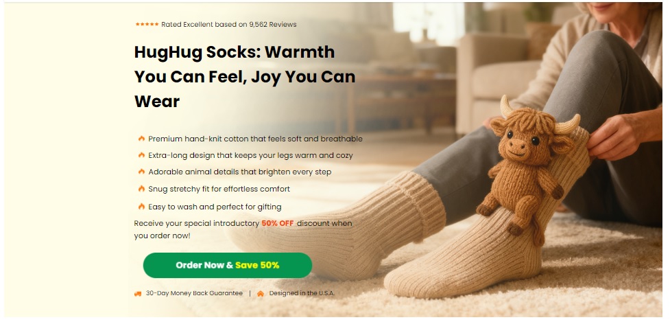 Vueeze HugHug Socks Australia - Is It a Waste or Worth It? Read More!