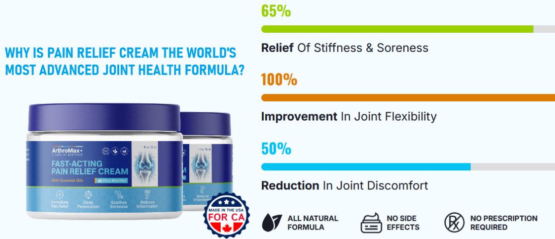 ArthroMax Plus CANADA: #The Natural Relief for Chronic Pain & Joint Pain!