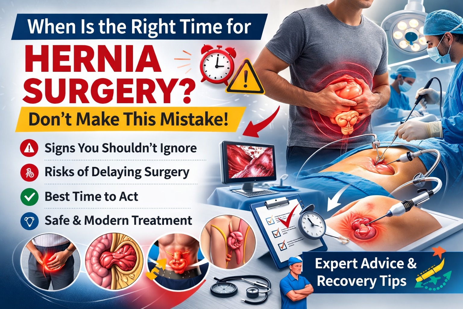 When Is the Right Time for Hernia Surgery? Don’t Make This Mistake