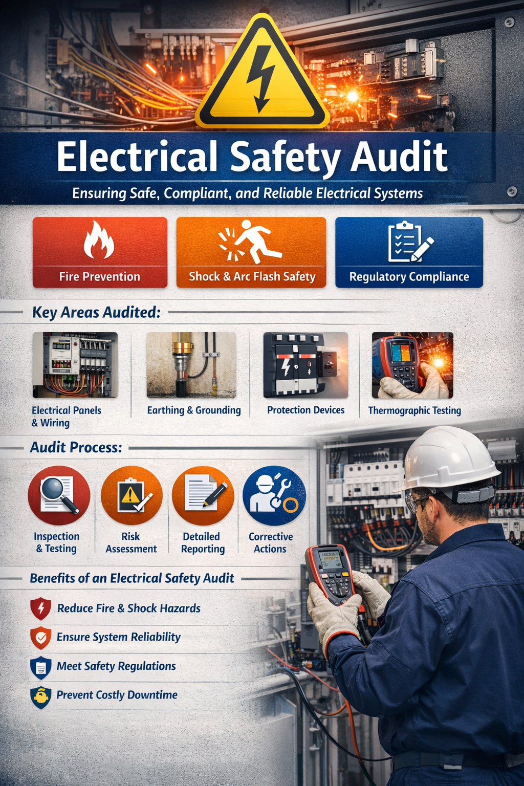 Electrical Safety Audit: Ensuring Safe, Compliant, and Reliable Electrical Systems