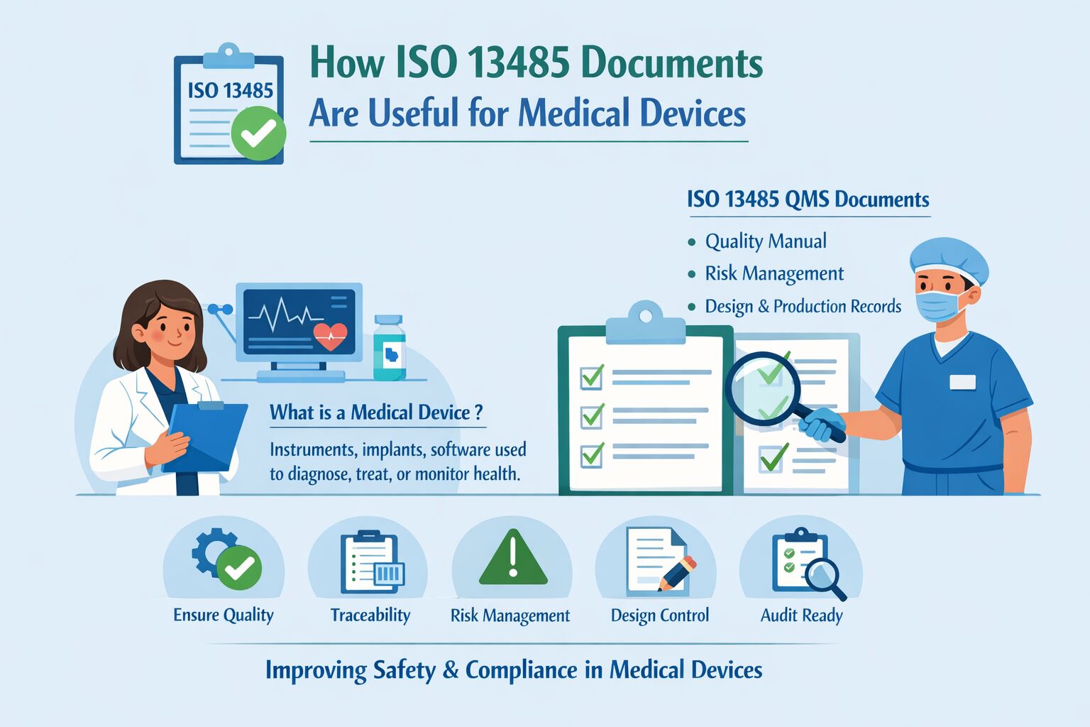 How ISO 13485 Documents Are Useful for Medical Devices