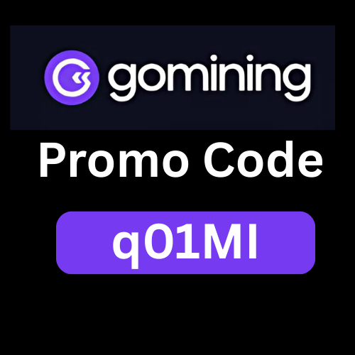 Gomining Promo Code “q01MI” Get 5% Extra Earning 