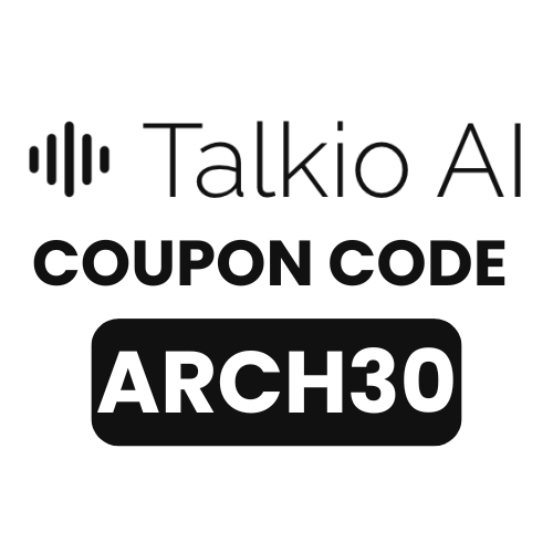 Talkio.ai Promo Code (ARCH30) - Instant 20% Off On Subscription Plans