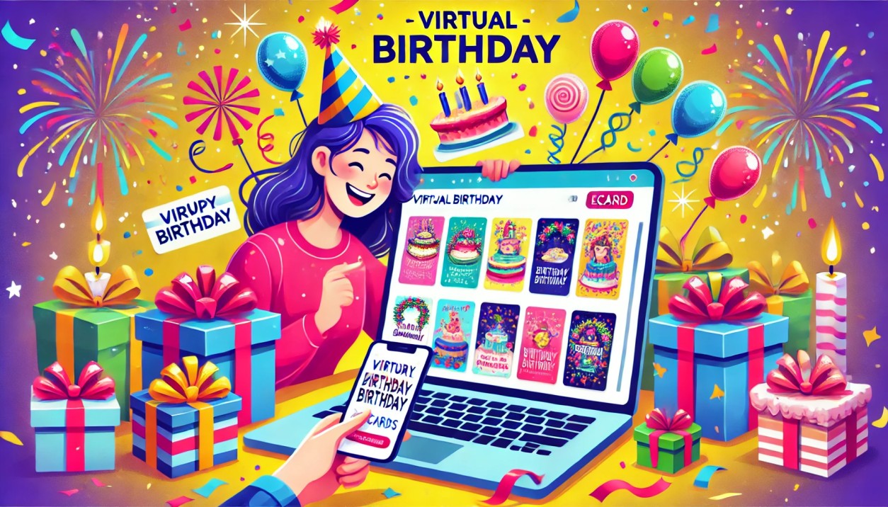 Virtual Birthday Card Manners: Sending Online