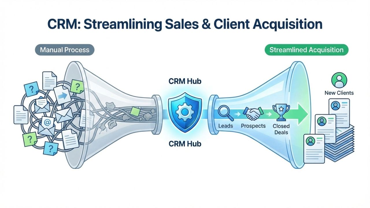 How a CRM Can Streamline Your Sales Pipeline and Client Acquisition