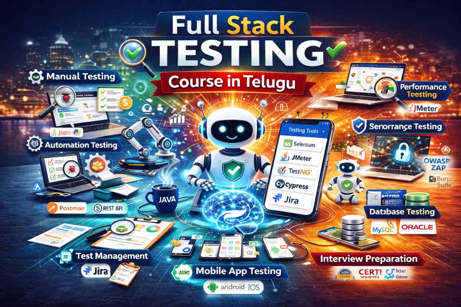 Learn Full Stack Testing in Telugu
