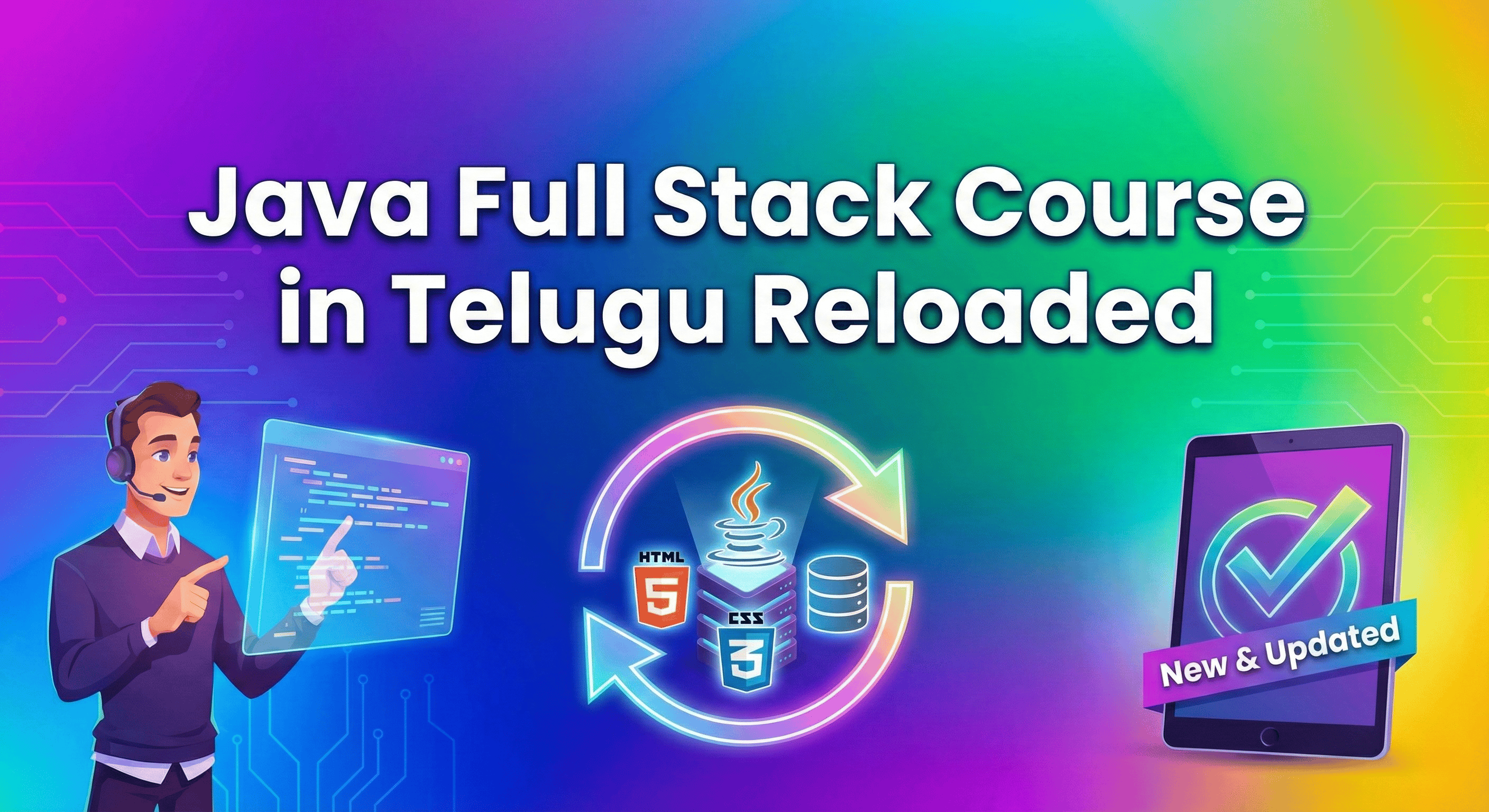 Java Full Stack Course in Telugu Reloaded: Turning Learners into Industry-Ready Developers