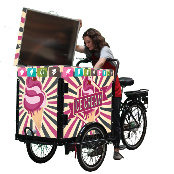 This Bike Is Incredible! All New Self-powered Ice Cream bike