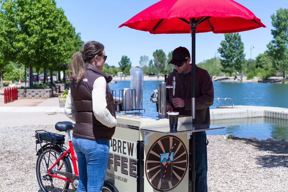 Cafe on a Bike | Bike and A Box