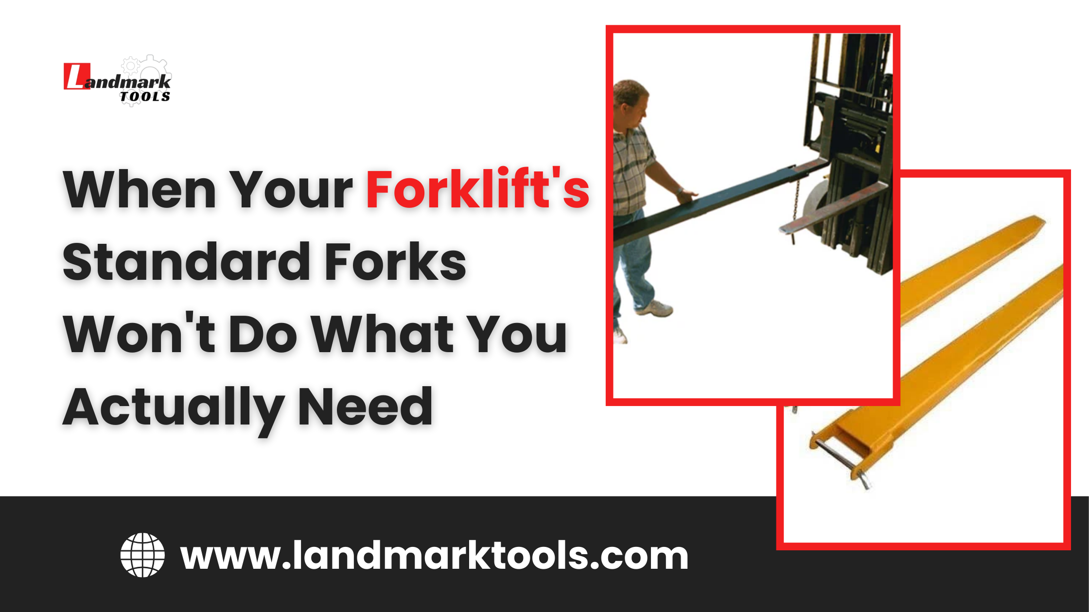 When Your Forklift's Standard Forks Won't Do What You Actually Need