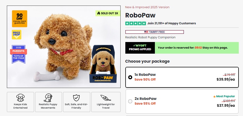 RoboPaw Robot Puppy Reviews – Should You Gift It to Your Child This Year?